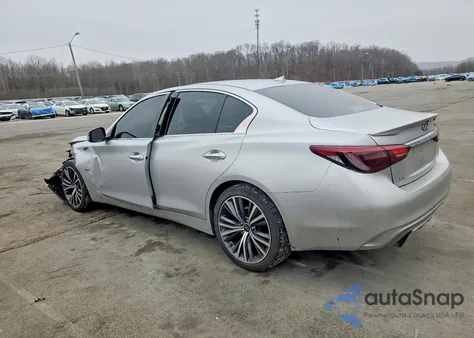 2018 Infiniti Q50 Luxe from USA, damaged, VIN JN1EV7AR7JM610259